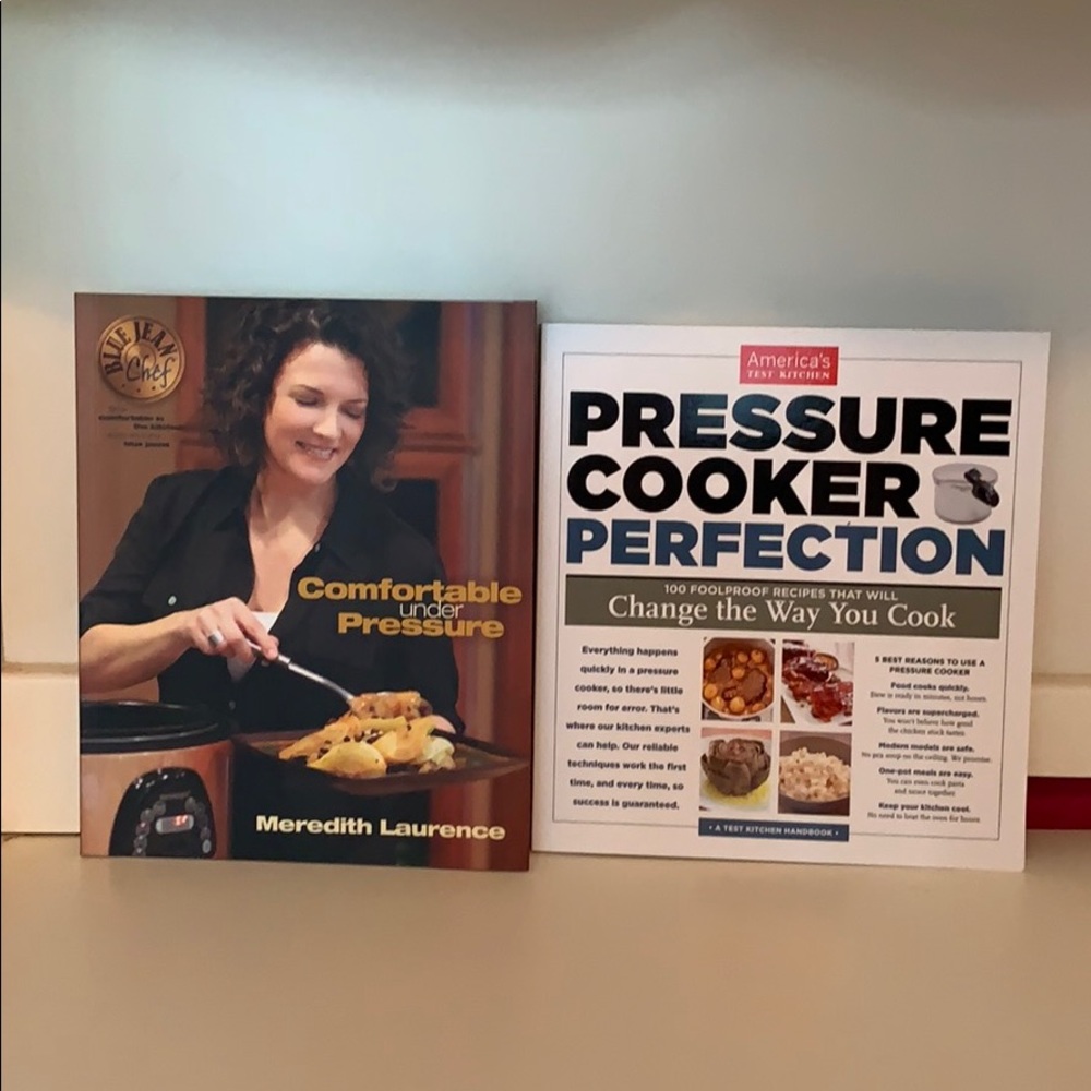 2 Pressure Cooker cookbooks